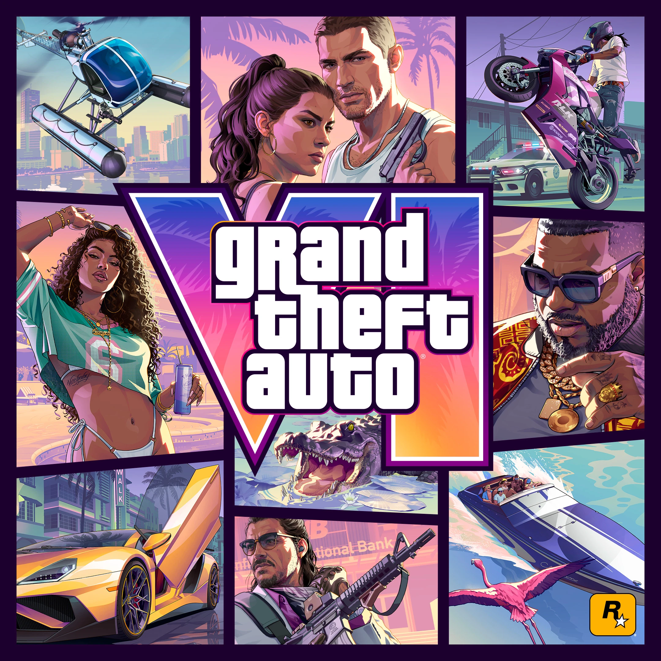 GTA 6 Official Cover Art